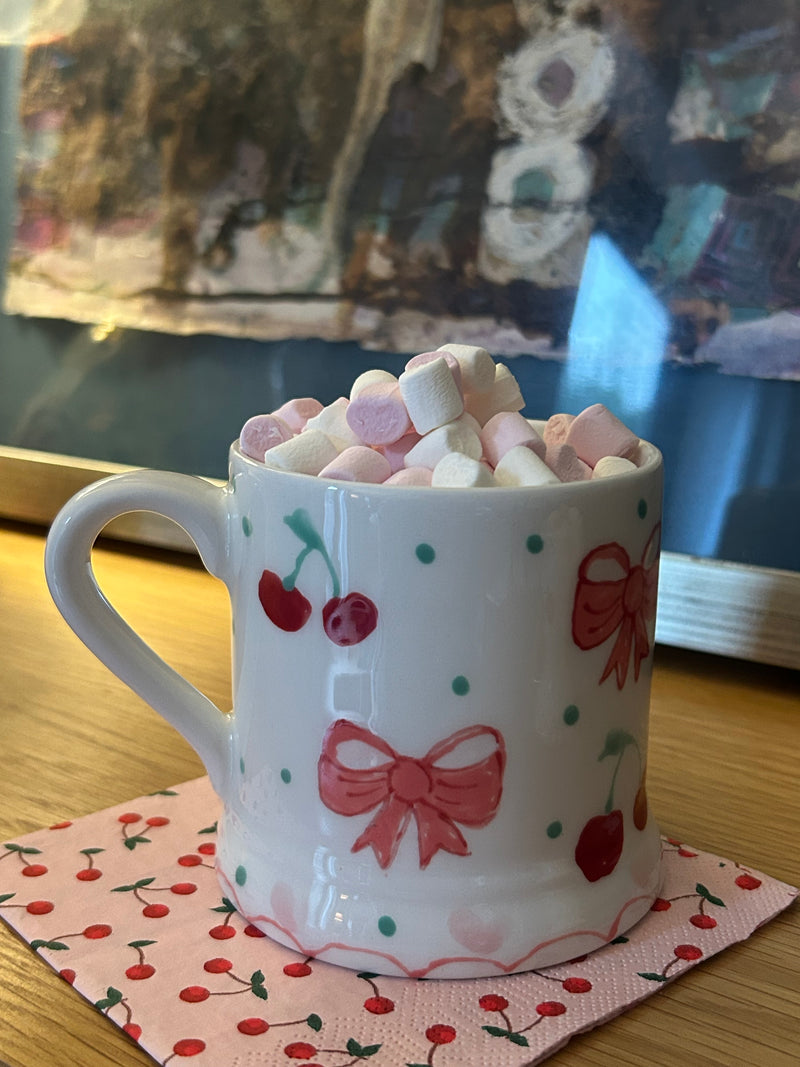 Cherry Bow Mug