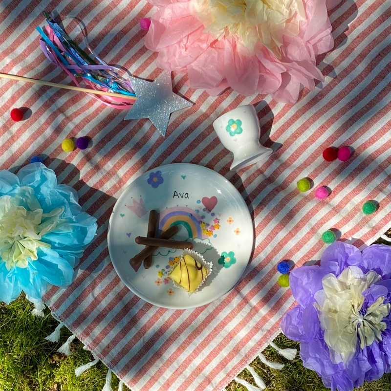 Rainbow Dream Children's Egg Cup Set