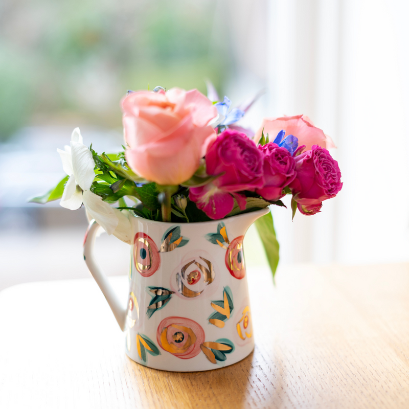 Small Flower Jug Spring Bloom