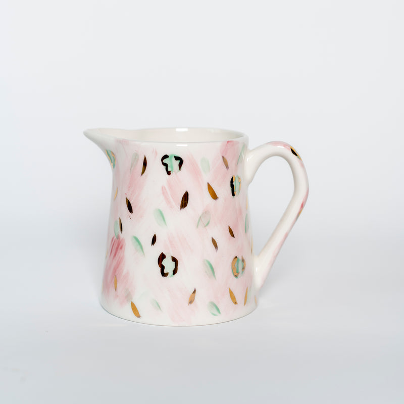 Small Flower Jug Leopard print